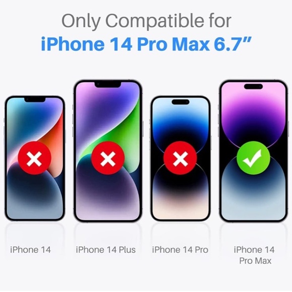 iPhone 14 Tempered Glass Screen Protector [6.7 inch]-[2 Pack] - Picture 3 of 4